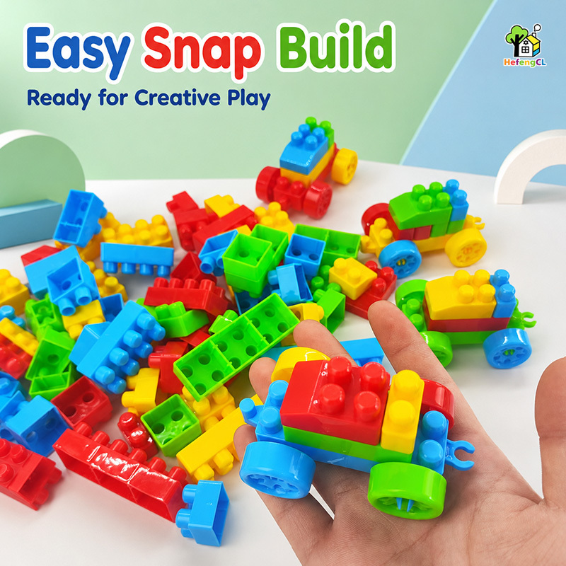 New Upgraded 104pcs Building Block Set